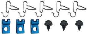 Inline Tube Mn2310 1970 Dodge/plymouth E-body Fuel Line Clip Set 3/8 Inch 11 Pieces