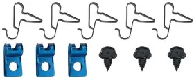 Mn2310 Inline Tube 1970 Dodge/plymouth E-body Fuel Line Clip Set 3/8 Inch 11 Pieces