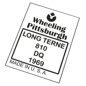 Pitts1969 Inline Tube 1969 Pittsburgh Steel Gas Fuel Tank Stencil Stamp Logo Pitts69 Gm