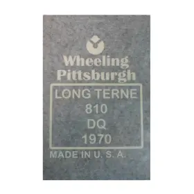Pitts1970 Inline Tube 1970 Pittsburgh Steel Gas Fuel Tank Stencil Stamp Logo Pitts70 Gm