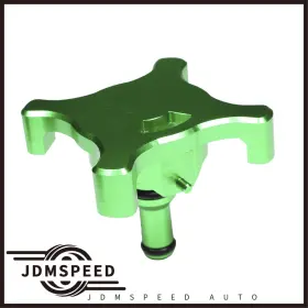 Dp191 Jdmspeed Auto Diesel Fuel Drain Valve Fit For Ford Powerstroke 6.7l 2017-2020 Billet Aluminum