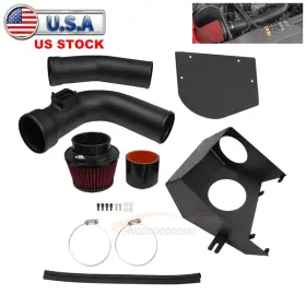 Ip-1042-bk-xz Jonjea Cold Air Intake System Kit Pipe Air-filter For 12-16 Bmw F10 520i/528i 2.0l N20