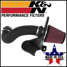 63-1593 K&n Engineering Aircharger Cold Air Intake System Fits 2022-2023 Jeep Grand Cherokee/l 5.7l