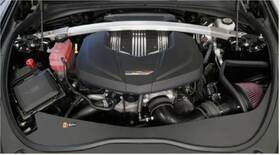 K&n Engineering 63-3096 K&n Aircharger Cold Air Intake System Kit Fits 2016-2019 Cadillac Cts-v 6.2l V8