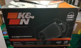 63-1589 K&n Filters Aircharger Air Intake Kit For 2022-23 Jeep Wagoneer 5.7 V8 Bid Now