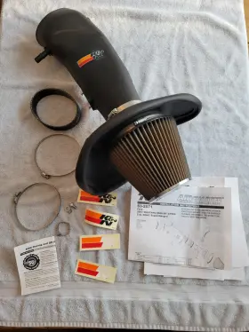63-2571 K&n Filters 632571 Cold Air Intake 07-09 Ford Shelby Gt 500 5.4l V8