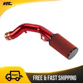 Kac 04ety6jh Cold Air Intake Kit Red Filter 3.7 Inch For 2003-2007 Ford F-350 Super Duty V8 6t