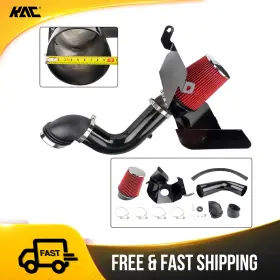 06gdfh4n62 Kac For 2003-2007 Dodge Ram 3500 5.9t Red 4 Inch Cold Air Intake Kit With Heat Shield