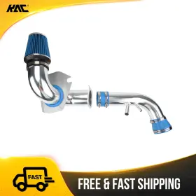 256dty4j56256 Kac Cold Air Intake Kit Blue Filter 3.5in For 1996-2004 Ford Mustang 4.6l V8