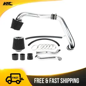 256eh4t56t Kac Cold Air Intake Kit With Black Filter 2.75in For 1996-2000 Honda Civic L4 1.6l