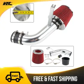 256rkuy Kac Cold Air Intake Kit Red Filter 2.75 For Hyundai Tiburon 2003-2004 L4 2.0l 256rkuy Kac Cold Air Intake Kit Red Filter 2.75 For Hyundai Tiburon 2003-2004 L4 2.0l