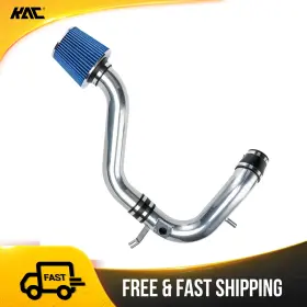 256sfh456 Kac For 2008-2012 Honda Accord L4 2.4l Engine Cold Air Intake Kit Blue Filter 3 Inch