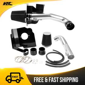 Kac 256yrk452526 For 2014-2018 Gmc Sierra 1500 5.3l Cold Air Intake Kit Black Filter With Heat