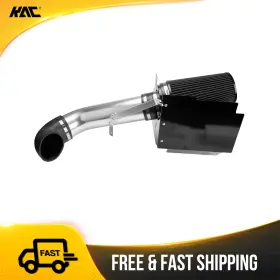 264t56yj256 Kac Cold Air Intake Kit Black Filter With Heat Shield 4 Inch Fit For 01-06 Chevy S2500hd