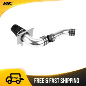 264yr5uk265 Kac Direct Fit Cold Air Intake Kit Black Filter 3.5 Inch For 89-93 Ford Mustang V8 5l
