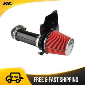 Kac 265ryj4152 Cold Air Intake Kit Red Filter 4in With Heat Shield For 06-10 Dodge Charger 5.7l