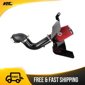 Kac 265u4k56i2 Cold Air Intake Kit For 03-07 Dodge Ram 2500 5.9t Red Filter With Heat Shield 4 Inch