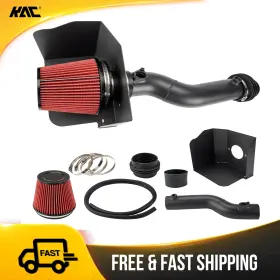 26dgfhj562 Kac Cold Air Intake Kit 3.25 Inch Red Filter With Heat For 16-23 Toyota Tacoma V6 3.5l