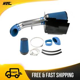 Kac 26ety6j462 4 Inch Cold Air Intake Kit Blue With Heat Shield For 00-06 Chevrolet Suburban 1500