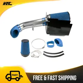 26ety6j462 Kac 4 Inch Cold Air Intake Kit Blue With Heat Shield For 00-06 Chevrolet Suburban 1500