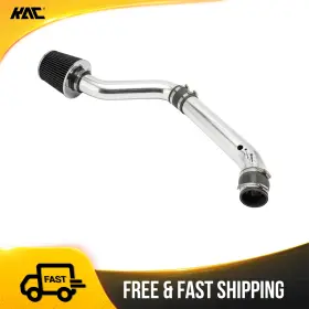 26f4jhy864 Kac For 1999-2000 Honda Civic 1.6l Cold Air Intake Kit Black Filter 2.75in