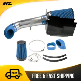 26gf4h562 Kac Cold Air Intake Kit Blue Filter 4 Inch With Heat Shield For Chev 00-06 Suburban