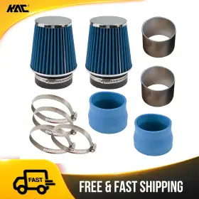 26gh4jk562 Kac Blue Polished Cold Air Intake Kit Fit For Mercedes-benz C350 2008-2011 C300