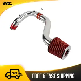 26rs4j56y Kac Cold Air Intake Kit Red Filter 3.00 Inch Fit For 2008-2012 Honda Accord L4 2.4l