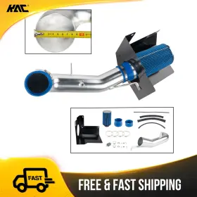 26rth562 Kac Cold Air Intake Kit 3.5 Inch With Heat Shield For 07-08 Chevy Silverado 1500 4.8l 5.3l