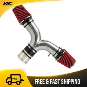 Kac 26ry456 Cold Air Intake Kit 3.5 Inch Red Filter Fit For 2003-2008 Dodge Ram 3500 V8 5.7l