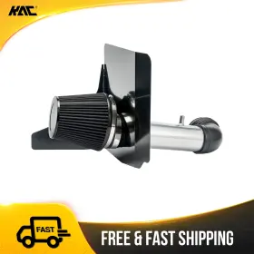 26tey5j62 Kac Cold Air Intake Kit Black Filter With Heat Shield For 2012-2015 Camaro V6 3.6l