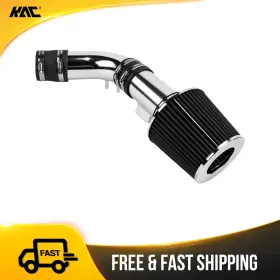 26tyj4562 Kac Cold Air Intake Kit Black Filter 3 Inch For 2004-2007 Honda Accord L4 2.4l Front