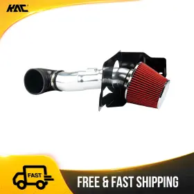 2t5yj4562 Kac Cold Air Intake Kit Red Filter With Heat Shield For 2006 Ford Mustang V8 4.6l