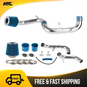 456hgk2j56 Kac Cold Air Intake Kit Blue Filter 3.0in For Honda Civic L4 1.8l