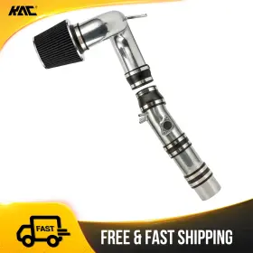 456yiol5 Kac Black Filter Cold Air Intake Kit 3.5 Inch With Maf For 2004 2005 2006-2011 Mazda Rx-8