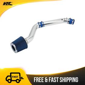 Kac 456yuk2652 Front Cold Air Intake Kit Blue Filter 2.75in For 1999-2000 Honda Civic 1.6l