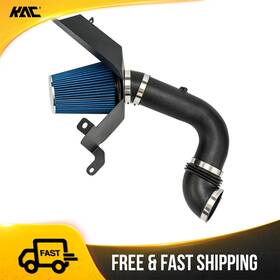 Kac 48rw9th48v1 Cold Air Intake Kit 4 Inch Blue Filter With Heat For 2003-2007 Dodge Ram 2500 3500