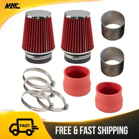 4rg56ykj256 Kac Cold Air Intake Kit Red Filter For 08-11 Mercedes-benz C350 08-12 C300 6pc