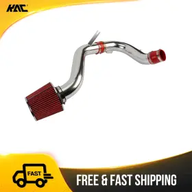 4t5y6j256 Kac Cold Air Intake Kit Red Filter 3 Inch Fit For 2008-2012 Honda Accord 2.4l Engine