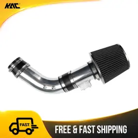 4ut6ik265 Kac Cold Air Intake System 3in Black Filter For 2004-2007 Honda Accord 2.4l L4