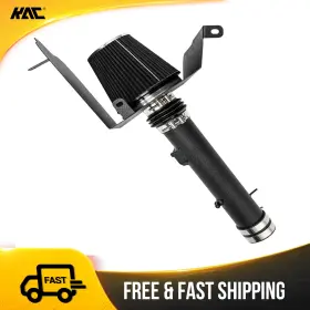 526fh1jk56256 Kac 3 Inch Cold Air Intake Kit Black Filter With Heat Shield For 05-11 Toyota Tacoma V6
