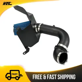526te4yj5256 Kac Cold Air Intake Kit 4 Inch With Heat Blue Filter For 03-07 Dodge Ram 2500 3500 5.9t