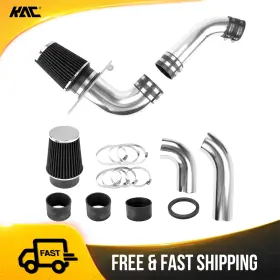 548dty6j56 Kac Cold Air Intake Kit Black Filter 3.5 Inch For 89-93 Ford Mustang V8 5.0l System