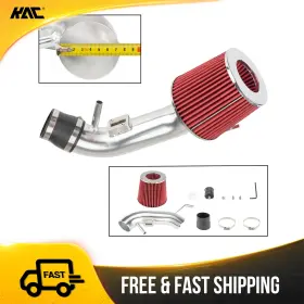 556dfj4f5y61 Kac Cold Air Intake Kit Red Filter 3 Inch Fit For 2007-2011 Nissan Altima 2.5l 2012