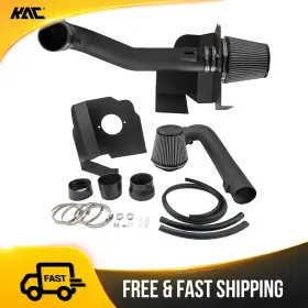 56rt4yj65 Kac Cold Air Intake Kit Black Filter 3.5 Inch For 2014-2018 Gmc Sierra 1500 V8 5.3l