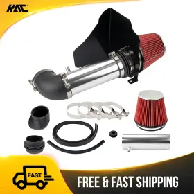 5fd4jh86y5 Kac Cold Air Intake Kit Red Filter With Heat Shield For 06-09 Chrysler 300 5.7l
