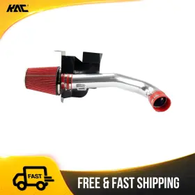 6165ty4jr6512 Kac For 14-18 Gmc Sierra 1500 V8 Red Filter 3.5 With Heat Shield Cold Air Intake Kit