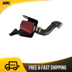 Kac 621t5dy14k562 For 09-10 Dodge Ram 1500 Cold Air Intake Kit Red Filter 3.5 Inch With Heat Shield