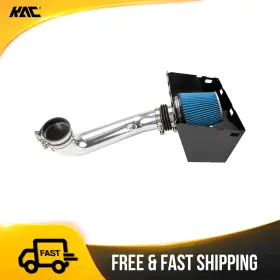 65tyr4kj525 Kac 3.5 Inch Cold Air Intake Kit Blue Filter With Heat For 2009-2010 Dodge Ram 1500 5.7l