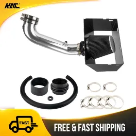 Fg2dh6456 Kac Cold Air Intake Kit With Heat Shield For Dodge 2009-2010 Ram 1500 5.7l V8 Aluminum
